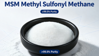 Dimethylsulfon MSM Poeder Deeltjesgrootte Contrast | 20-40 mesh en 60-80 mesh