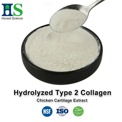 Food Grade Gehydrolyseerde Type 2 Collageen Poeder Bulk Levering Hoge Zuiverheid Gezamenlijke Gezondheid Grondstof