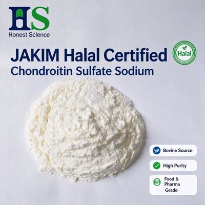 JAKIM Halal gecertificeerd runderchondroïtinesulfaatnatrium | USP-kwaliteit poeder